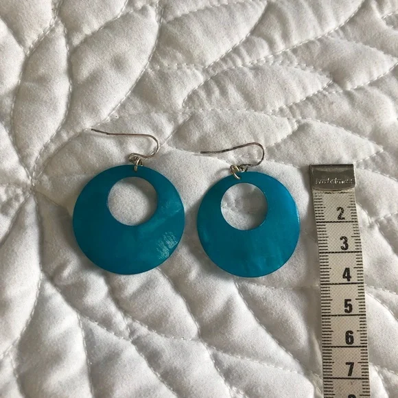 Disc earrings - Picture 4 of 5